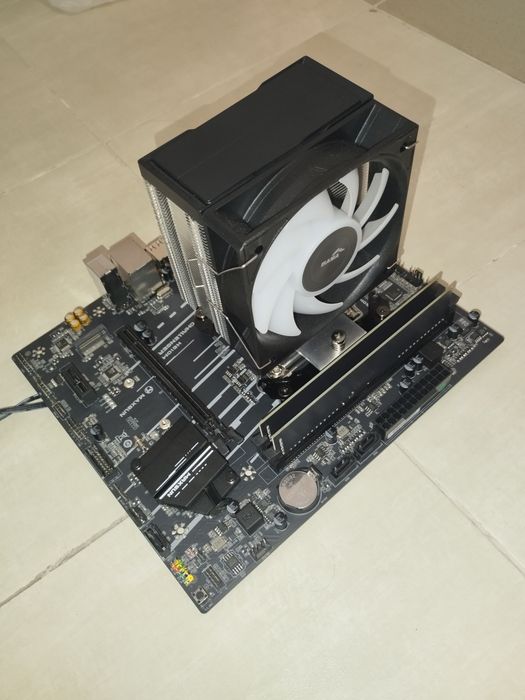 Бюджетный игровой комплект i3 12100F, H610М, 2 по 8 гб DDR4 3200 Mhz