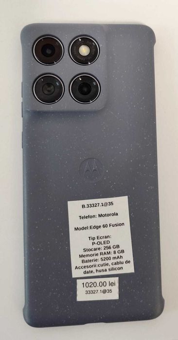 (AG 35) Telefon Motorola Edge 60 Fusion b.33327 -1020 Lei