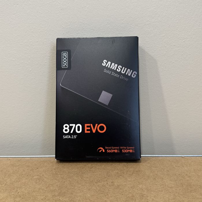 Solid-State Drive (SSD) SAMSUNG 870 EVO, 500GB, SATA3, 2.5 / Nou