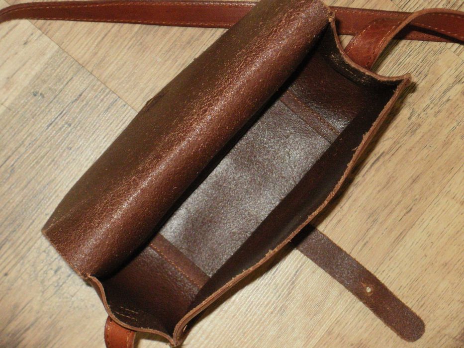 нова малка дамска чанта естествена кожа