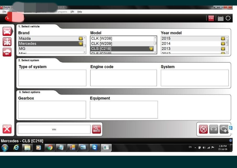 Kit diagnoza auto 12/24V obd2 led bluetooth+laptop full activat