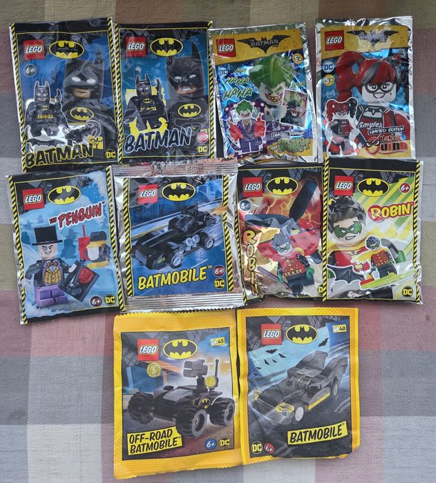 LEGO lot Polybag/ Metal Tin