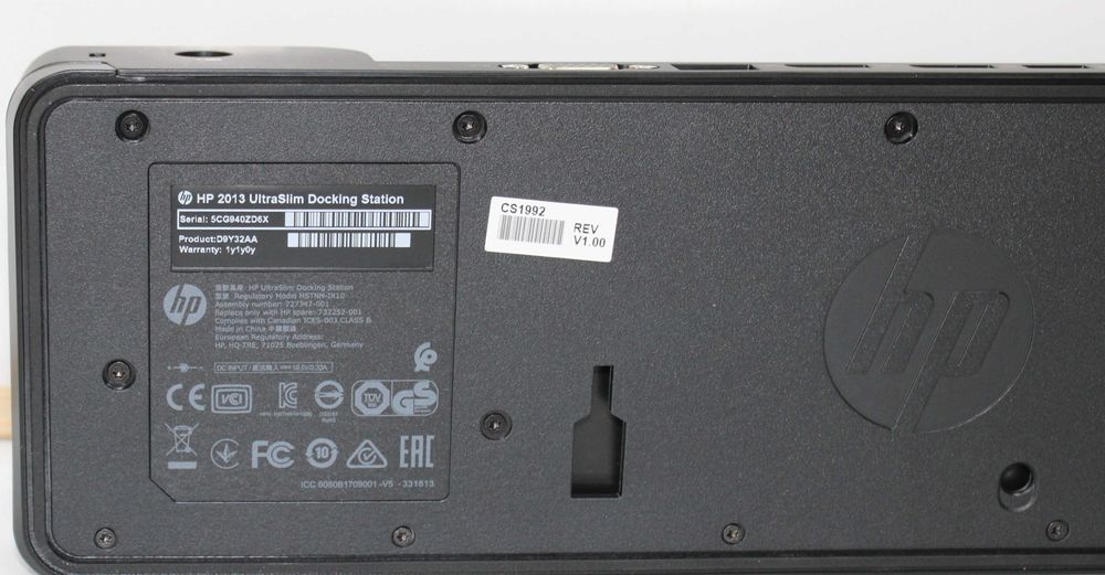Докинг станция HP Docking Station 2013 UltraSlim D9Y32AA