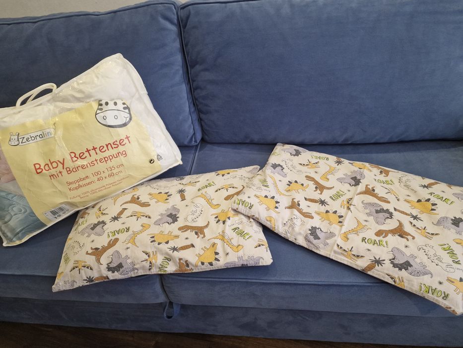 Детское одеяло с подушками