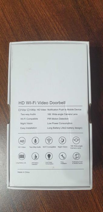 Sonerie video inteligenta compatibila Tuya