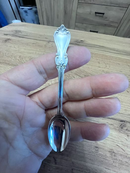 Шест сребърни лъжички проба 830