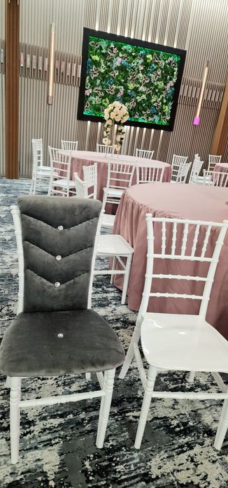 Scaune tapițate sala evenimente cort