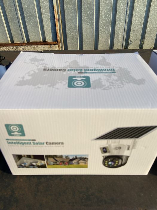 Camera supraveghere cu panou solar 4G cu cartela SIM si 2 Lentile !!!