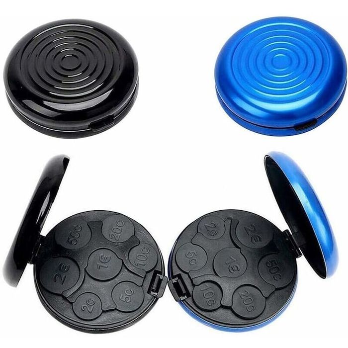 Кутия за съхранение за евро монети/Портфейл за евро