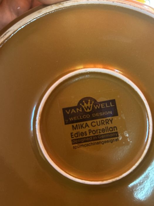 Нови чаши и чинии благороден порцелан Германия