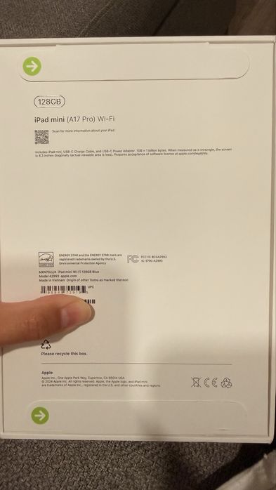 Ipad mini 128 Gb Новый