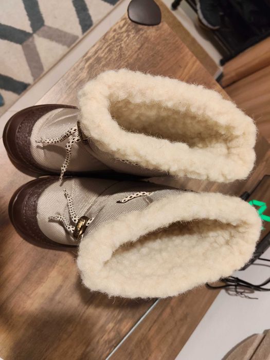 Cizme iarna imblanite cu lana de oaie copii 28/29