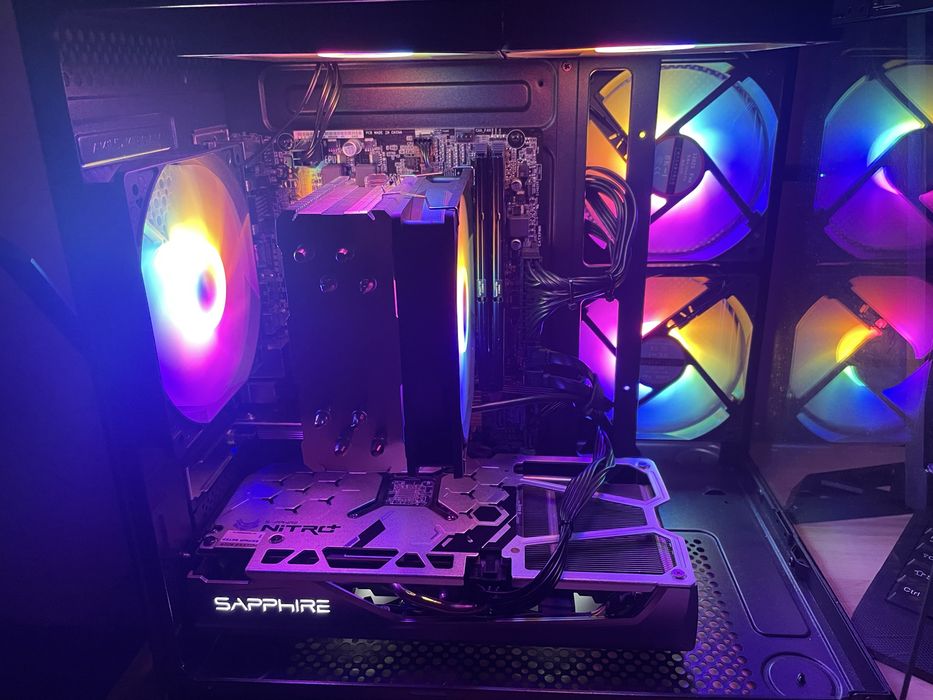 Продам пк i7 7700+rx5500xt+16gb ddr4
