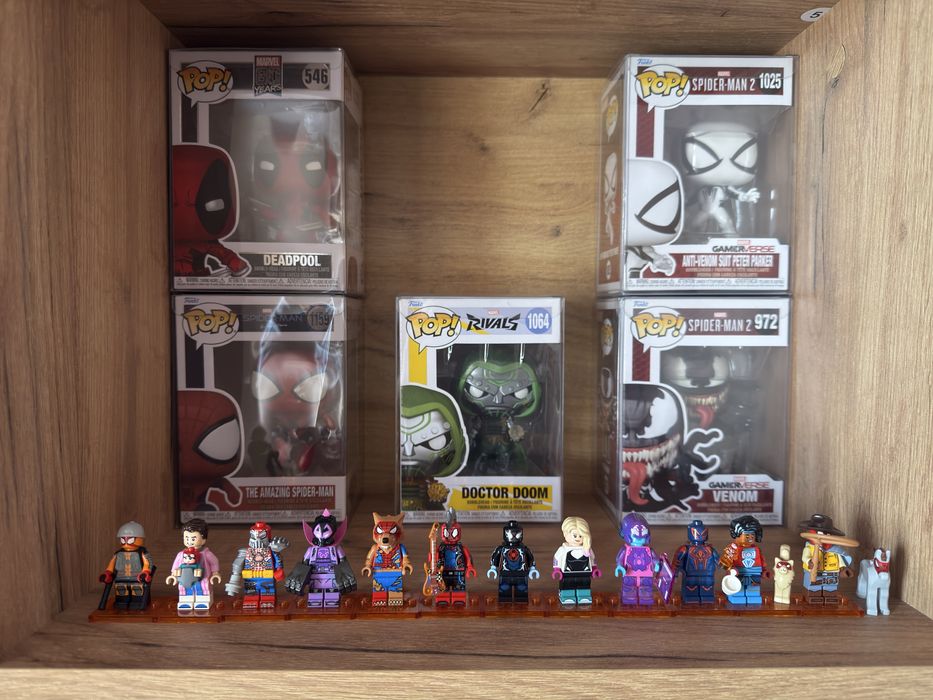 Lego Spider man minifigures