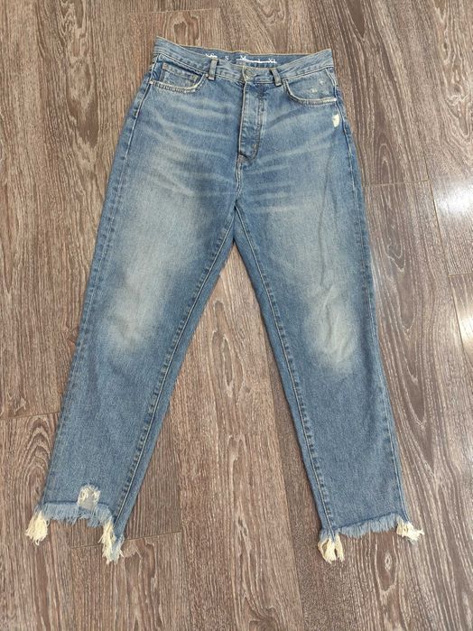 дънки с висока талия