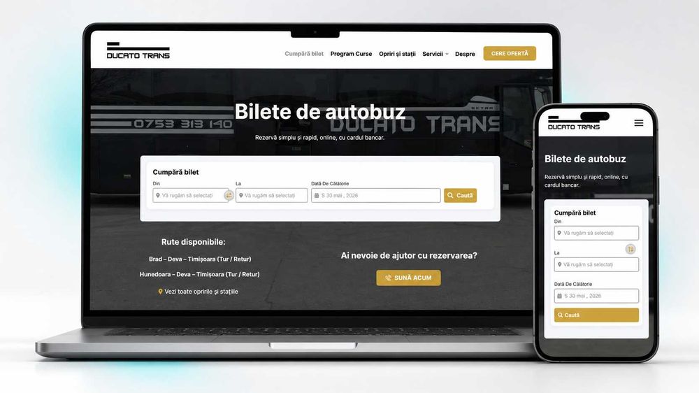 Creare Site Web, Site de Prezentare Profesional, Magazin Online la Cheie, Realizare Website Optimizare SEO, Promovare Site, Web Design