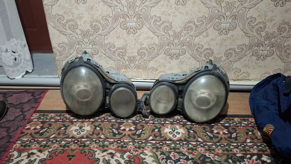 фары от w210 мерседеса до рестайл