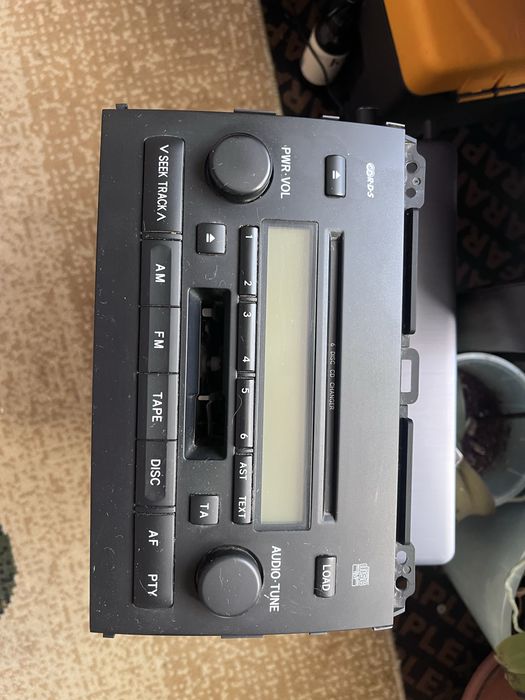 Штатная магнитола Прадо 120 европеец