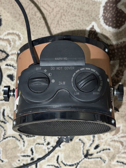 Обогреватель мини пушка хорошо греет быстро и четко