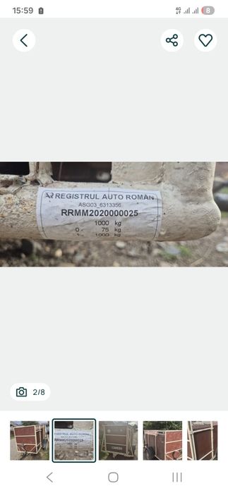 Vand remorca animale