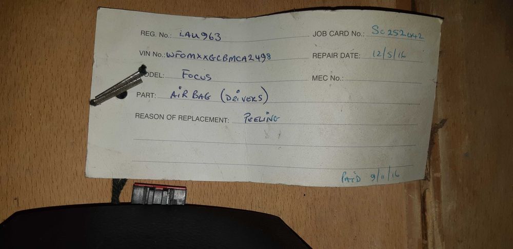 Аербеци за волан и дясно огледало за Форд Фокус