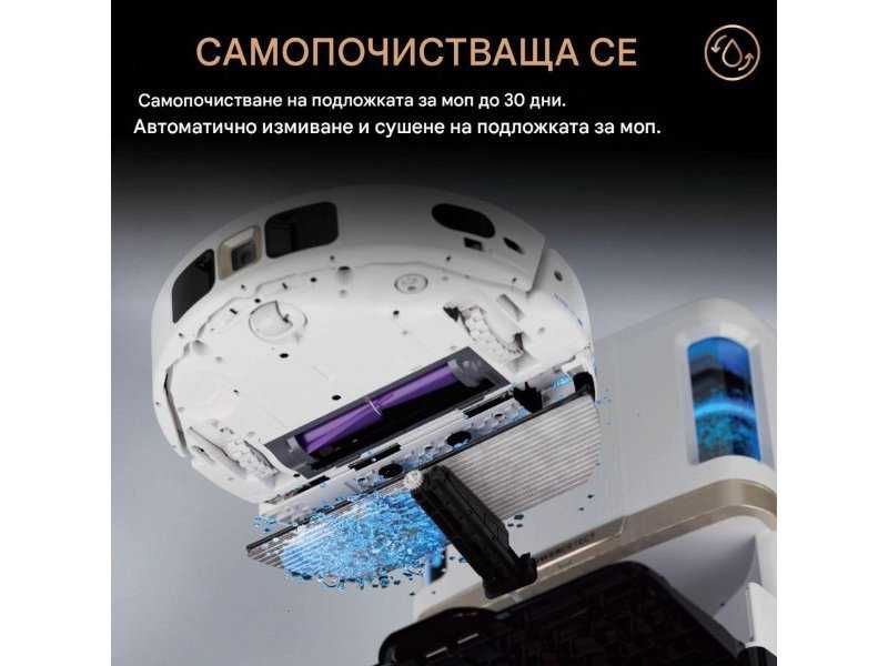 Робот Прахосмукачка Shark PowerDetect NeverTouch AV2800ZEEUWH, Бял