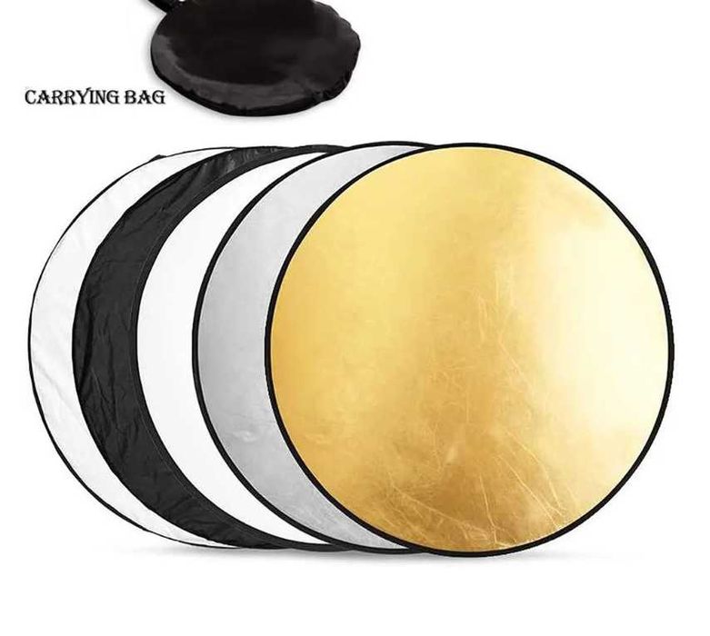 Фото рефлектор 5 в 1 , 80 см / Отражателен диск / Reflector 5in1