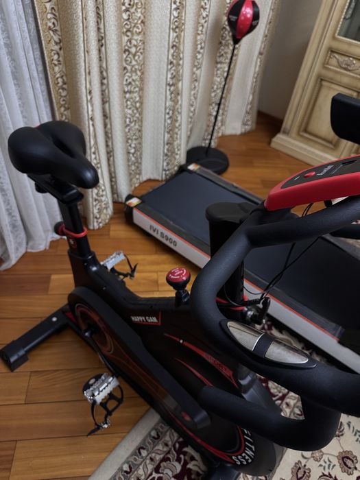 Велотренажер почти новый