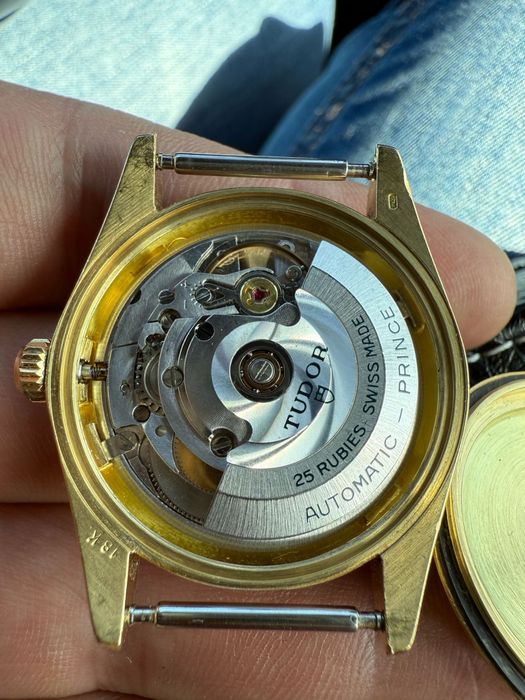 Tudor Prince OysterDate Aur Masiv 18k