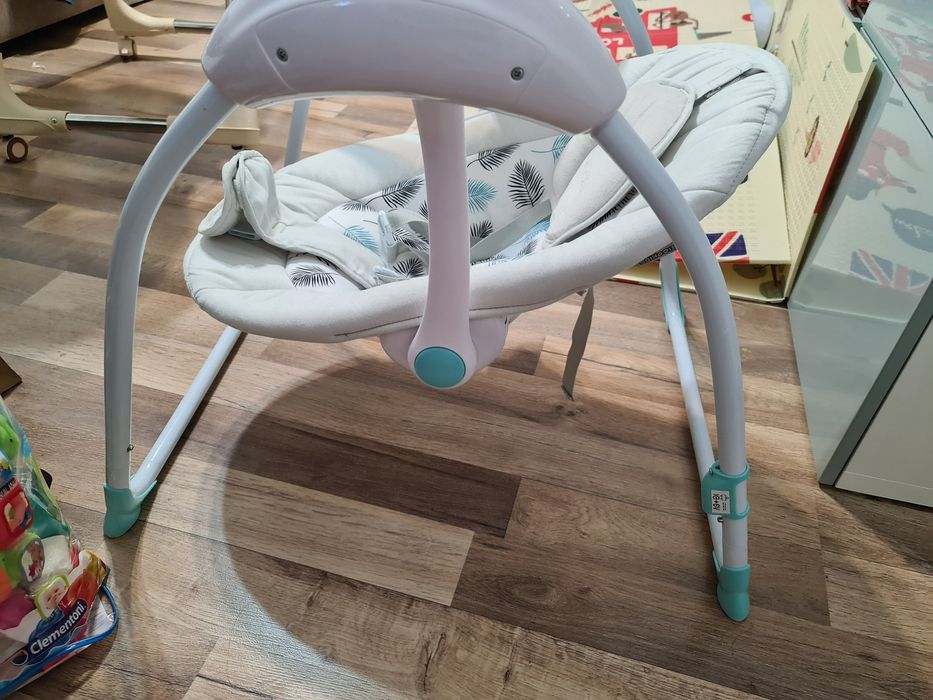 Balansoar turcoaz bebelusi  0-6 luni 5 viteze balansare