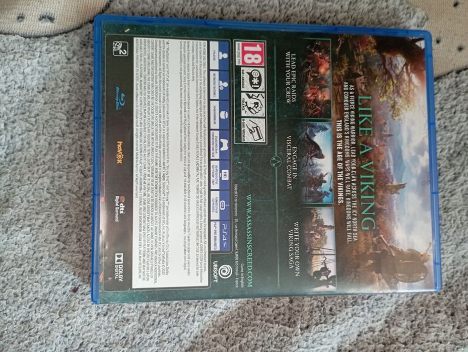 Продам Ассасин скрид валгала на пс4