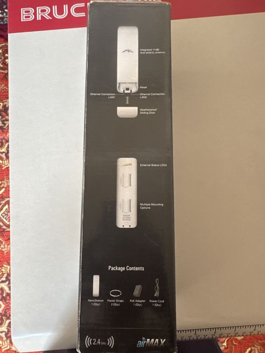 NanoStation Wi-fi router 1 kmgacha tarqatib berad wifini