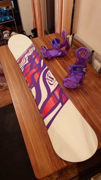 Placa Snowboard Volkl Shine 152cm cu legaturi Ride M