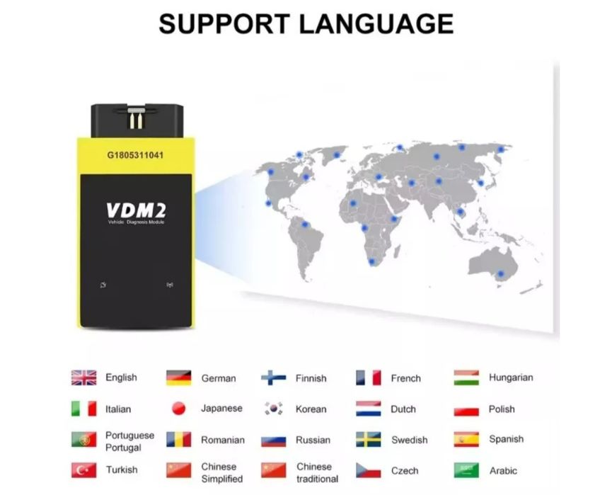 Diagnoză Auto Ucandas VDM Android