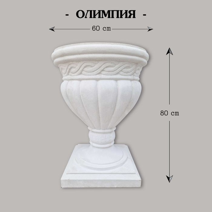 Саксии и кашпи от бетон