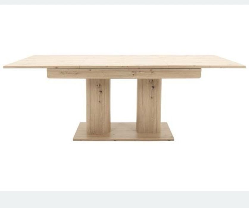 Разтегателна трапезна маса от дъб 140/90/79,5 СМ