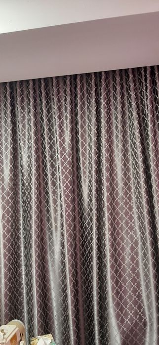 Два броя завеси от качествен жакард