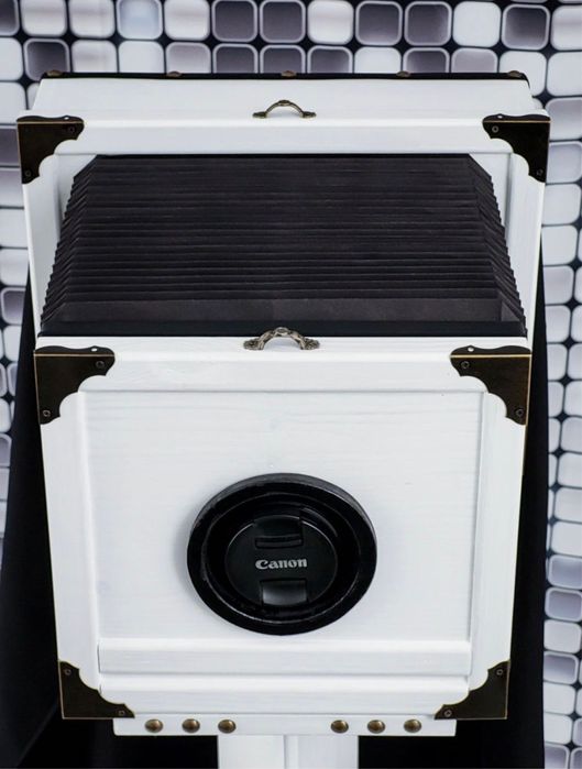 Cabina foto aspect retro Camera Canon DSLR