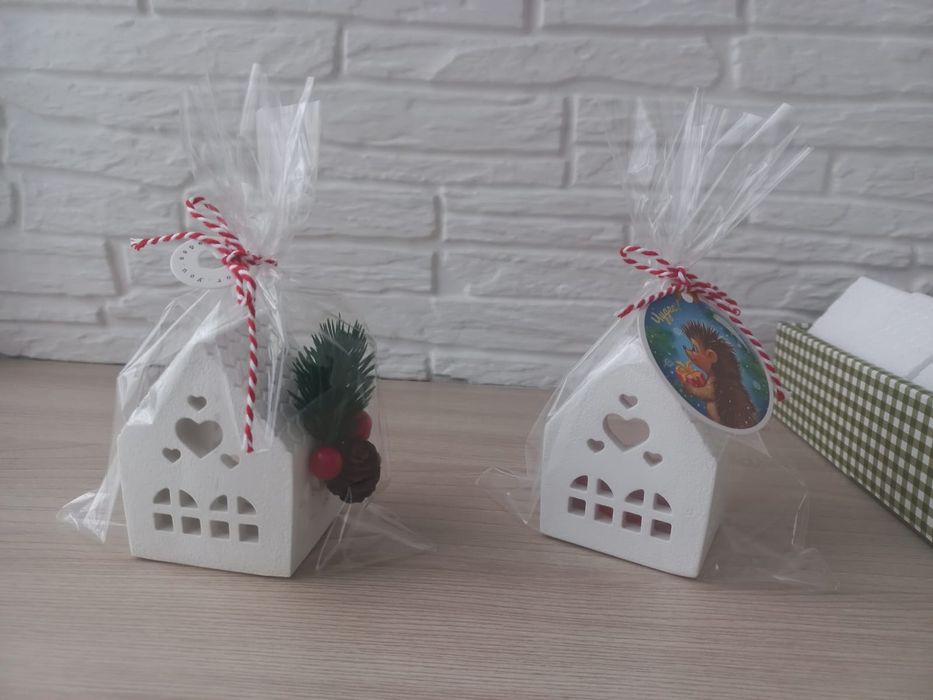 Подсвечники домики