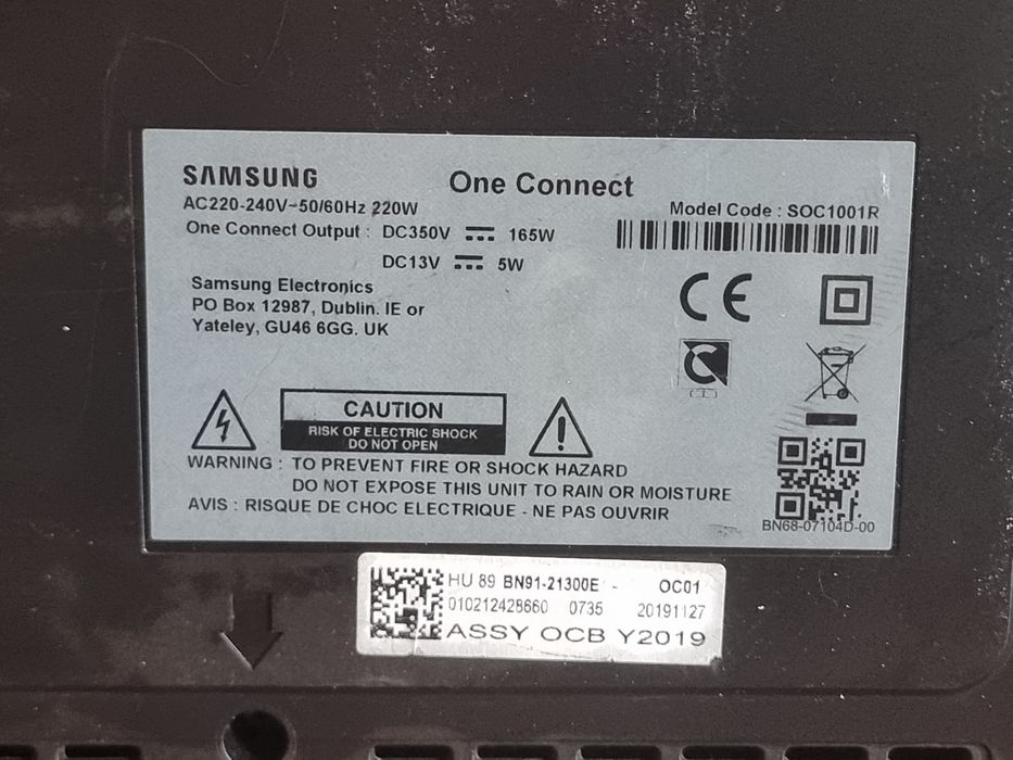 Samsung One connect / Боксове и кабели.