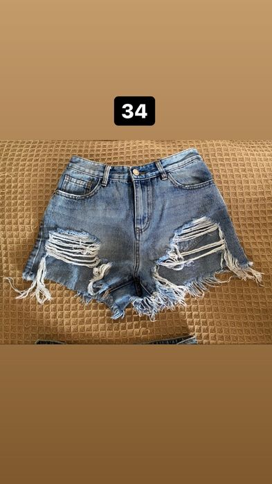 Diesel 26размер,Дънкови къси гащи ZARA, Pieces,  36,34,38, s, M