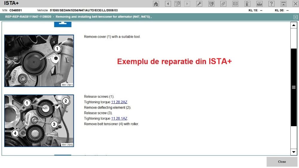 Interfata diagnoza auto BMW E Series si Mini K+DCAN