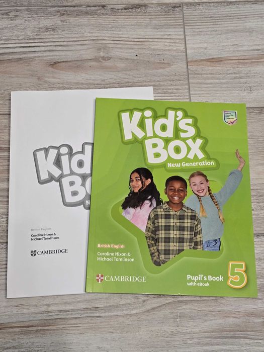 Manual + Auxiliar lb. Engleză: Kid's Box 5 New Generation