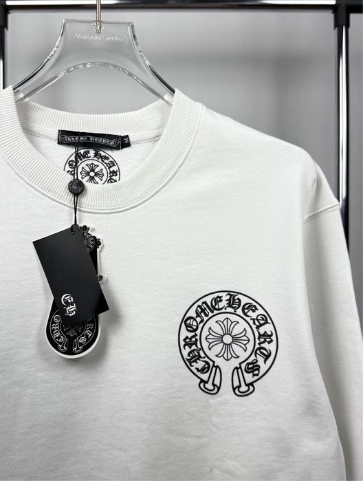 Chrome Hearts White Sweatshirt | Hanorac Chrome Hearts