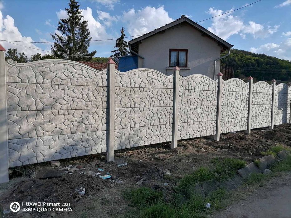 Бетонни панелни огради ТОП КАЧЕСТВО!!!