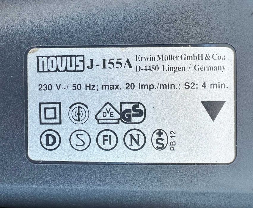 NOVUS J-155A - Електрически такер неразличим от нов!