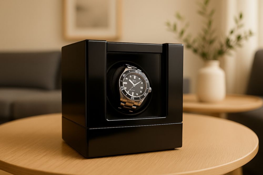 Watch Winder Box - Кутия за навиване на автоматични часовници ; самонавиващ се / автоматичен часовник