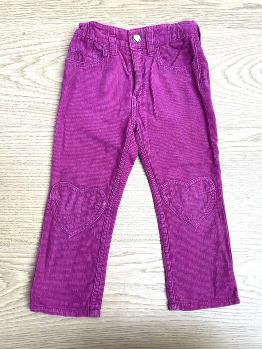 Pantaloni mov-roz H&M pentru fete (1 – 2 ani) 92 cm
