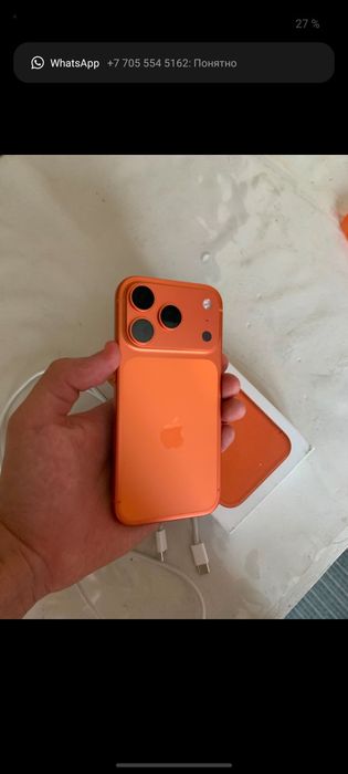 Айфон 17 про ЕАС SIM 256gb 97% 2
