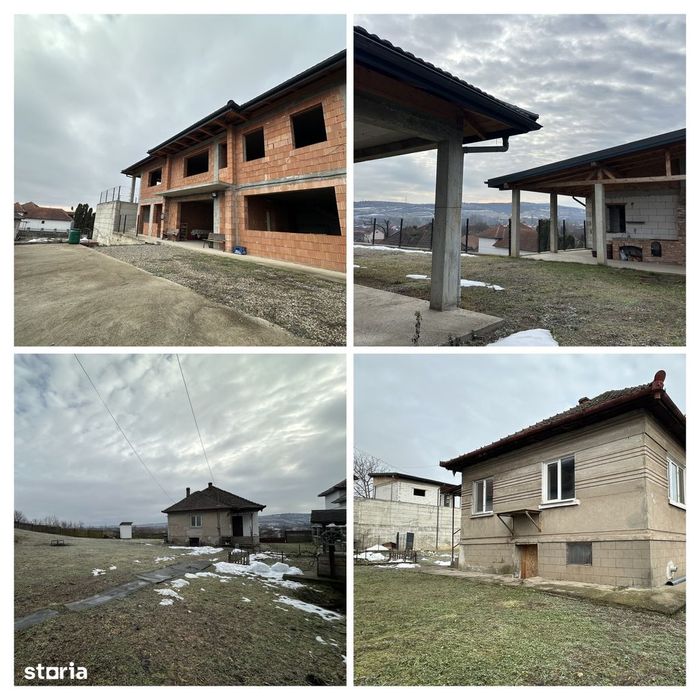 Casa la rosu+teren ST:1800 mp*Pestisu Mare-Deva-Hunedoara+casa veche !